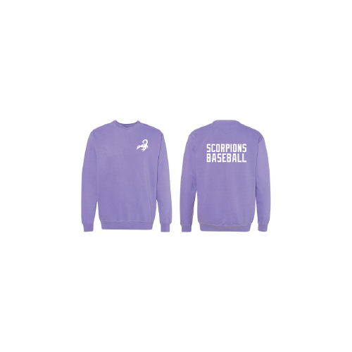 Crew Neck LS Sweatshirt Unisex - Purple
